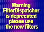 Warning FilterDispatcher is deprecated please use the new filters