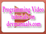 Programming Video tutorials on devmanuals.com