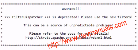 FilterDispatcher is deprecated please use the new filters