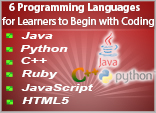 6 Programming Languages for Learners to Begin with Coding
